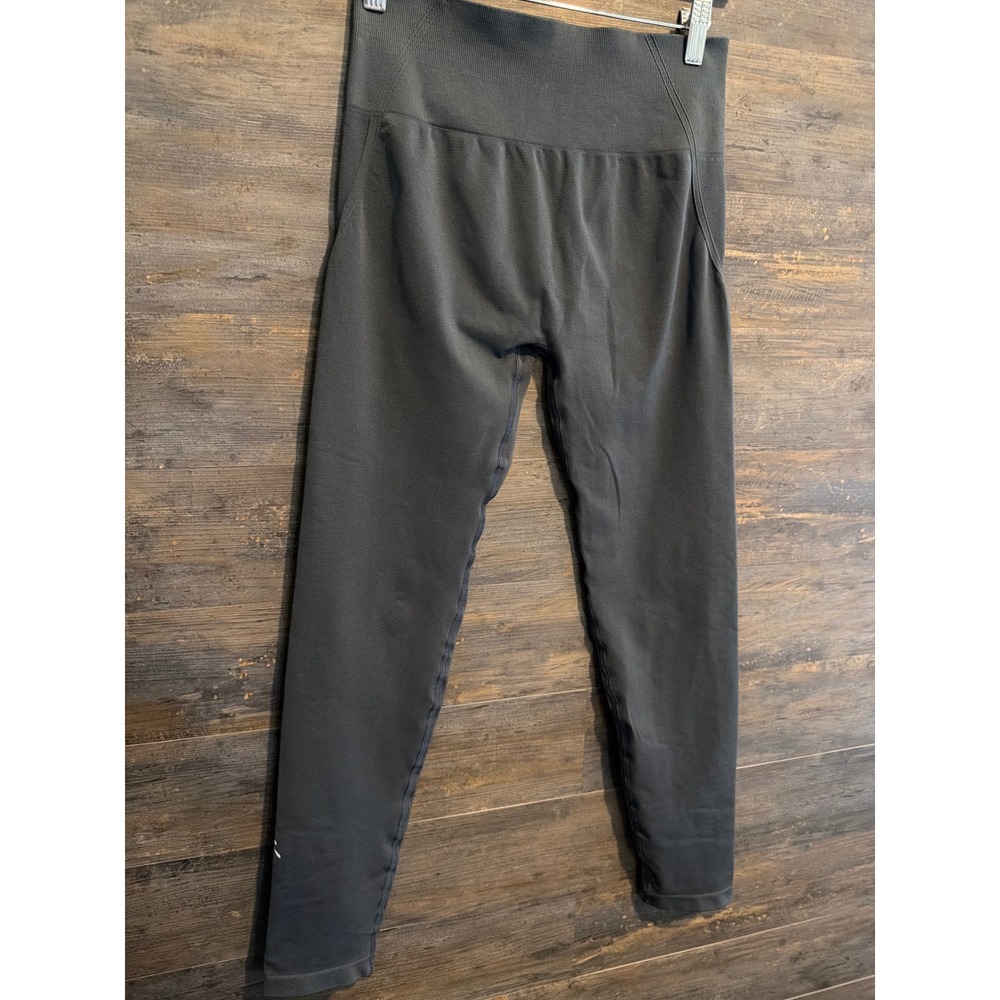 Oner Active Grey Seamless Scrunch Butt Leggings XL High Waist Activewear